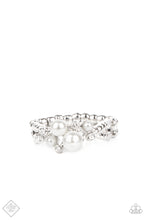 Load image into Gallery viewer, Avant-Vintage - White - Paparazzi Accessories