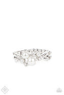 Avant-Vintage - White - Paparazzi Accessories