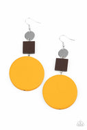 Modern Materials - Yellow - Paparazzi Accessories