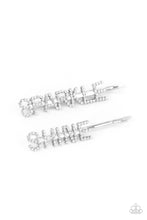 Load image into Gallery viewer, Center of the SPARKLE-verse - White - Paparazzi Accessories