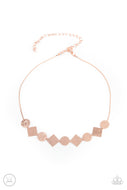 Dont Get Bent Out Of Shape - Copper - Paparazzi Accessories