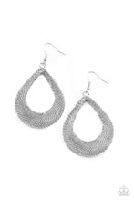 Load image into Gallery viewer, A Hot MESH - Silver - Paparazzi Accessories