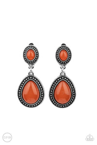 Carefree Clairvoyance - Orange - Paparazzi Accessories