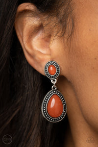 Carefree Clairvoyance - Orange - Paparazzi Accessories