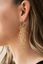 Load image into Gallery viewer, Long Live The Rebels - Gold - Paparazzi Accessories