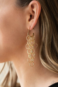 Long Live The Rebels - Gold - Paparazzi Accessories