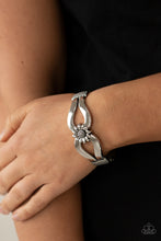 Load image into Gallery viewer, Let A Hundred SUNFLOWERS Bloom - Silver - Paparazzi Accessories