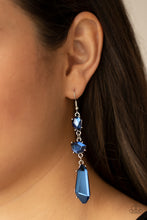 Load image into Gallery viewer, Sophisticated Smolder - Blue - Paparazzi Accessories