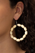 Load image into Gallery viewer, Living The WOOD Life - White - Paparazzi Accessories