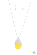 Rainbow Shores - Yellow - Paparazzi Accessories