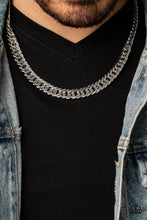Load image into Gallery viewer, Urban Uppercut - On The Up and UPPERCUT - Silver - Paparazzi Accessories