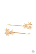 Suddenly Starstruck - Gold - Paparazzi Accessories