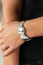 Load image into Gallery viewer, Going, Going, GONG! - Silver - Paparazzi Accessories