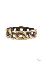 Load image into Gallery viewer, Bold Move - Brass - Paparazzi Accessories