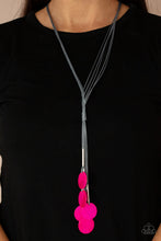 Load image into Gallery viewer, Tidal Tassels - Pink - Paparazzi Accessories