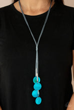 Load image into Gallery viewer, Tidal Tassels - Blue - Paparazzi Accessories