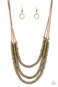 RING to Reason - Brass - Paparazzi Accessories