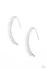 GLOW Hanging Fruit - White - Paparazzi Accessories