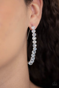 GLOW Hanging Fruit - White - Paparazzi Accessories