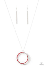 Load image into Gallery viewer, Harmonic Halos - Red - Paparazzi Accessories