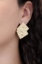 Load image into Gallery viewer, Square With Style - Gold - Paparazzi Accessories