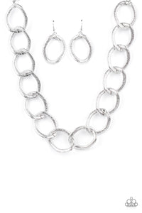 Industrial Intimidation - Silver - Paparazzi Accessories
