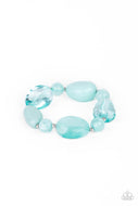 I Need a STAYCATION - Staycation Stunner - Blue - Paparazzi Accessories
