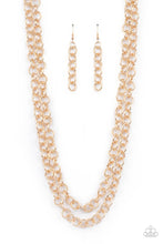 Load image into Gallery viewer, Grunge Goals - Gold - Paparazzi Accessories