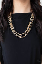 Load image into Gallery viewer, Grunge Goals - Gold - Paparazzi Accessories