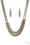 Urban Culture - Brass - Paparazzi Accessories