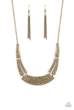 Load image into Gallery viewer, Stick To The ARTIFACTS - Brass - Paparazzi Accessories
