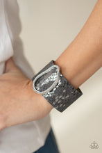 Load image into Gallery viewer, HISS-tory In The Making - Silver - Paparazzi Accessories