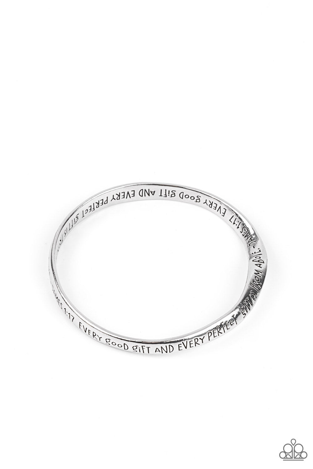 Perfect Present - Silver - Paparazzi Accessories