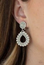 Load image into Gallery viewer, Discerning Droplets - White - Paparazzi Accessories