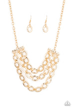 Load image into Gallery viewer, Repeat After Me - Gold - Paparazzi Accessories