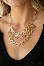 Load image into Gallery viewer, Repeat After Me - Gold - Paparazzi Accessories