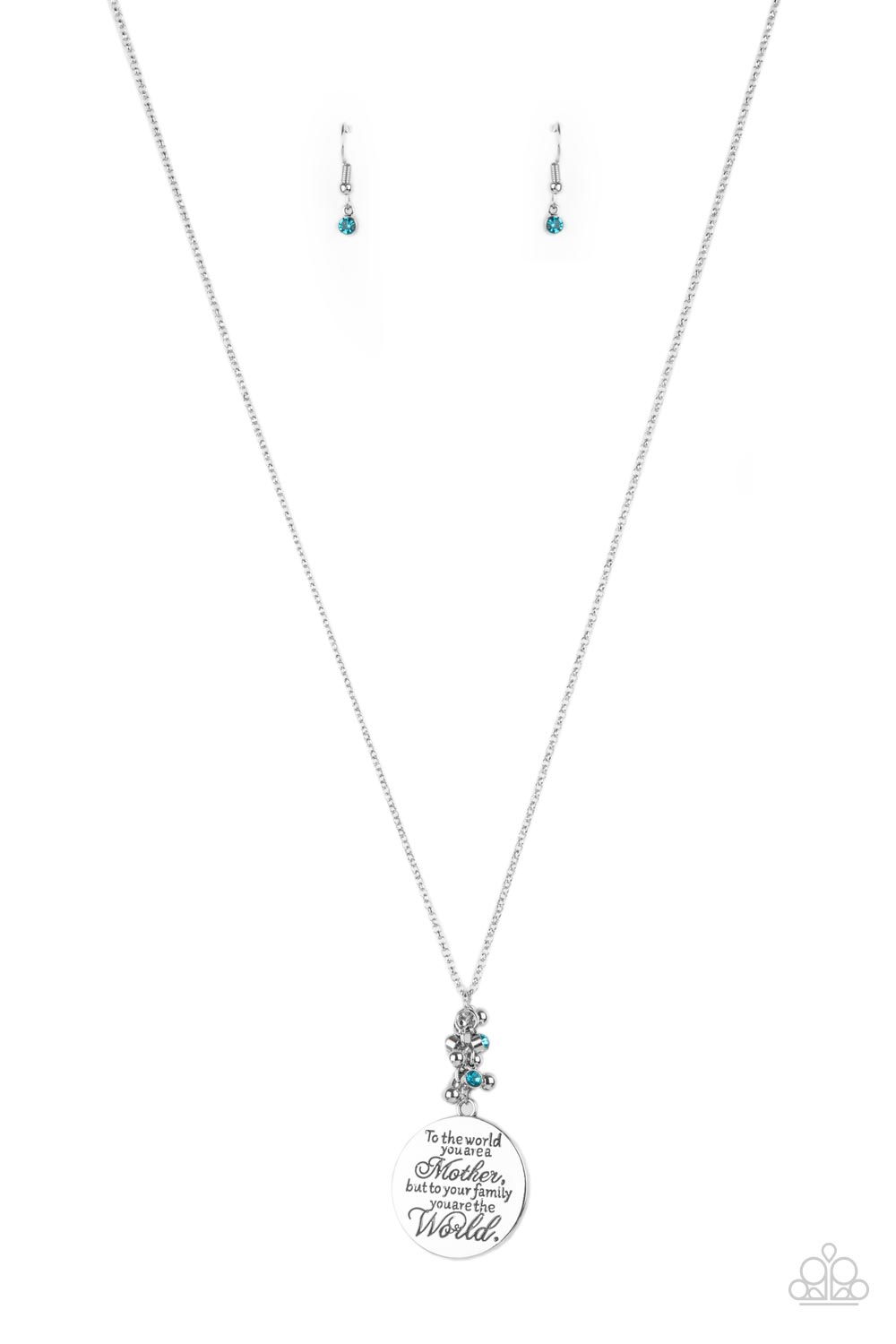 Maternal Blessings - Blue - Paparazzi Accessories