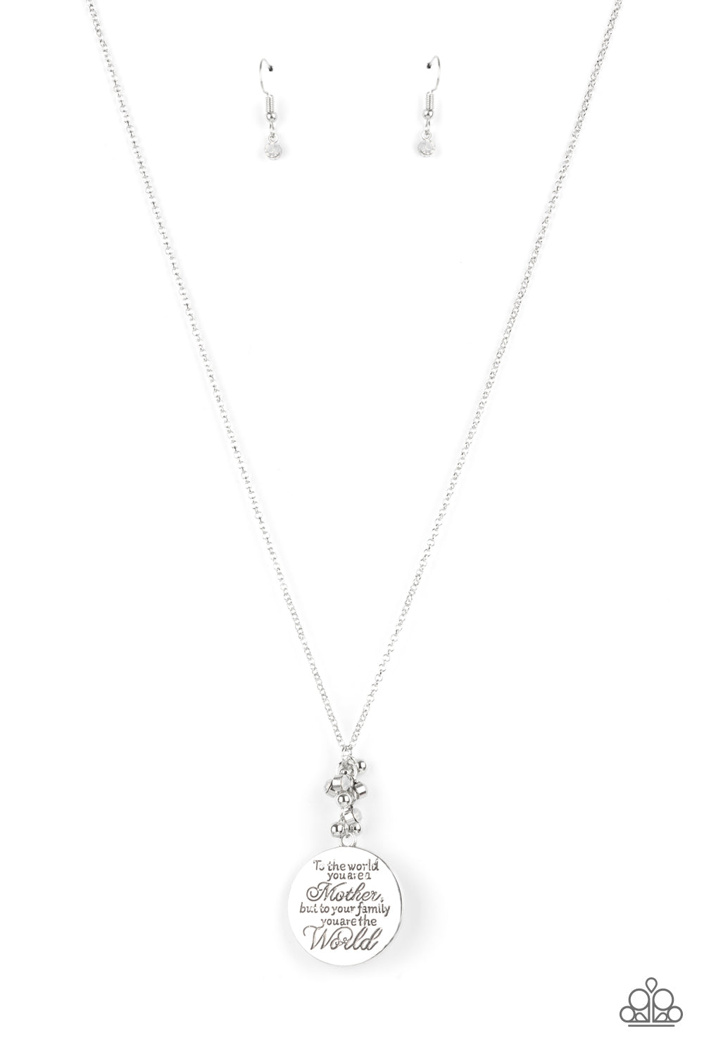 Maternal Blessings - White - Paparazzi Accessories