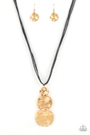 Circulating Shimmer - Black - Paparazzi Accessories
