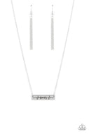 Living The Mom Life - Silver - Paparazzi Accessories