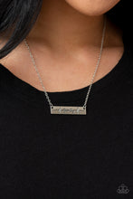 Load image into Gallery viewer, Living The Mom Life - Silver - Paparazzi Accessories