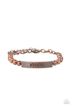 Load image into Gallery viewer, Mom Squad - Copper - Paparazzi Accessories