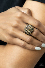 Load image into Gallery viewer, Magically Moroccan - Brass - Paparazzi Accessories