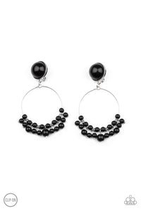 Cabaret Charm - Black - Paparazzi Accessories