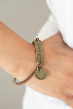 Load image into Gallery viewer, Believe and Let Go - Brass - Paparazzi Accessories