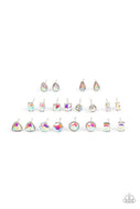 Starlet Shimmer - Iridescent Studs - Paparazzi Accessories