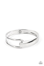 Load image into Gallery viewer, Couture-Clutcher - Silver - Paparazzi Accessories