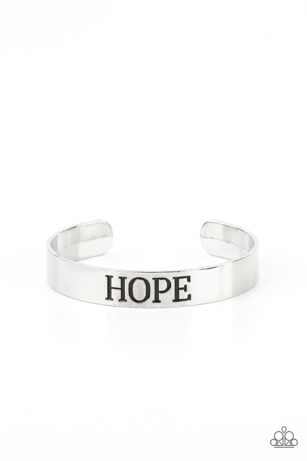 Hope Makes The World Go Round - Silver - Paparazzi Accessories