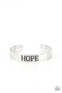 Hope Makes The World Go Round - Silver - Paparazzi Accessories