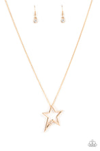 Load image into Gallery viewer, Light Up The Sky - Gold - Paparazzi Accessories